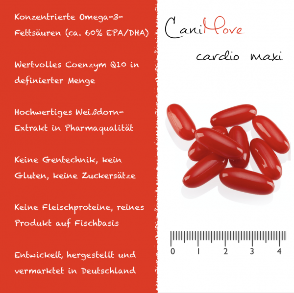 Herztabletten für große Hunde CaniMove cardio maxi Für Dein Tier